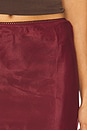 view 6 of 6 x REVOLVE Denman Midi Skirt in Burgundy