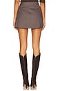 view 4 of 6 Zadie Pleated Mini Skirt in Brown Multi