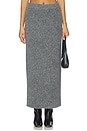 view 1 of 6 Sonora Sweater Skirt in Charcoal Grey