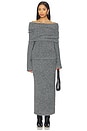 view 5 of 6 Sonora Sweater Skirt in Charcoal Grey
