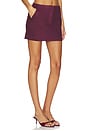 view 2 of 6 MINIFALDA CHARLI in Aubergine