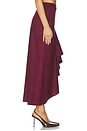 view 2 of 6 Valen Skirt in Maroon