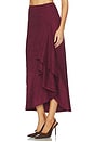 view 3 of 6 Valen Skirt in Maroon
