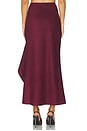 view 4 of 6 Valen Skirt in Maroon