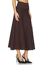 view 2 of 6 Kingston Knit Sweater Skirt in Brown
