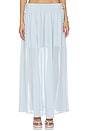 view 1 of 6 Amorette Skirt in Powder Blue