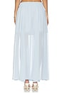 view 4 of 6 Amorette Skirt in Powder Blue