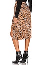 view 3 of 4 Liv Midi Half Slip in Camel & Black