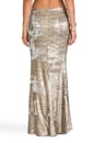 view 3 of 6 Sequin Mermaid Skirt in Gold