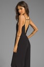 view 1 of 5 Deep V Jumpsuit in Black