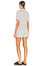 view 3 of 3 Sasha Terry Romper in Grey