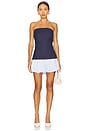 view 1 of 4 Eline Bubble Romper in Navy