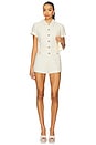 view 1 of 4 Selani Romper in Cream