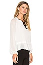 view 2 of 4 Tikk Peasant Top in White