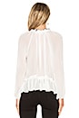 view 3 of 4 Tikk Peasant Top in White