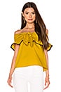 view 1 of 4 Lorena Off Shoulder Top in Mustard