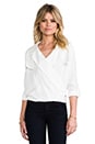 view 1 of 7 Overlap Shirt in White