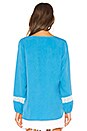 view 3 of 4 Deliah Tunic in Light Blue
