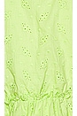 view 5 of 5 Willow V Neck Top in Neon Green