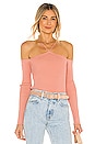 view 1 of 4 Amanda Sweater Top in Rose