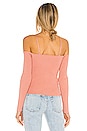 view 3 of 4 Amanda Sweater Top in Rose