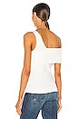 view 3 of 4 Sylvie Sleeveless Top in White