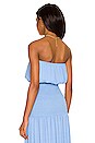 view 3 of 4 Jenna Top in Sky Blue
