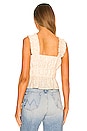 view 3 of 4 Mimi Floral Print Top in Orange & Yellow Print