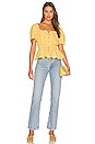 view 5 of 5 Top Carly in Yellow Multi