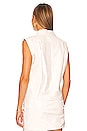 view 3 of 4 Jules Faux Leather Top in Ivory