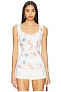 view 1 of 4 Reeta Top in White Multi