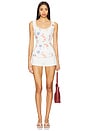 view 4 of 4 Reeta Top in White Multi