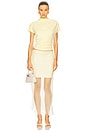 view 5 of 5 x REVOLVE Walker Draped Top in Light Yellow