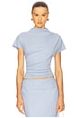 view 1 of 5 x REVOLVE Walker Draped Top in Light Blue
