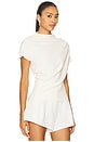 view 2 of 5 x REVOLVE Walker Draped Top in Cream