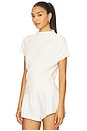view 3 of 5 x REVOLVE Walker Draped Top in Cream