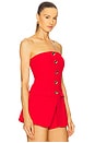 view 2 of 4 Dariel Top in Red