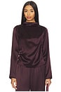 view 1 of 4 x REVOLVE Petrea Long Sleeve Top in Aubergine