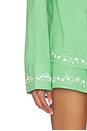 view 6 of 6 Tippi Embroidered Shirt in Green