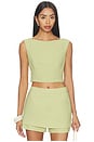 view 1 of 5 Shea Top in Green