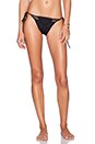 view 1 of 4 The La Coix Bikini Bottom in Black