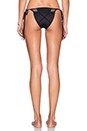 view 3 of 4 The La Coix Bikini Bottom in Black