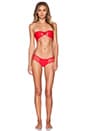 view 4 of 4 BAS DE MAILLOT DE BAIN IBIZA in Red