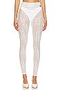 view 1 of 5 Etoile Lace Leggings in White