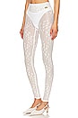 view 2 of 5 Etoile Lace Leggings in White