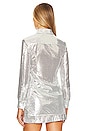 view 3 of 5 Sequin Shirt in Silver