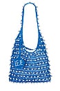 view 1 of 5 BOLSO OTHONIEL HAND CROCHET LEATHER in Blue