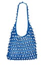 view 2 of 5 BOLSO OTHONIEL HAND CROCHET LEATHER in Blue
