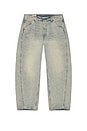 view 5 of 5 Baggy Barrel Jeans in My Tinted Journey