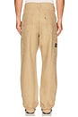view 3 of 6 568 Loose Straight Carpenter Jeans in Tiger's Eye Canvas